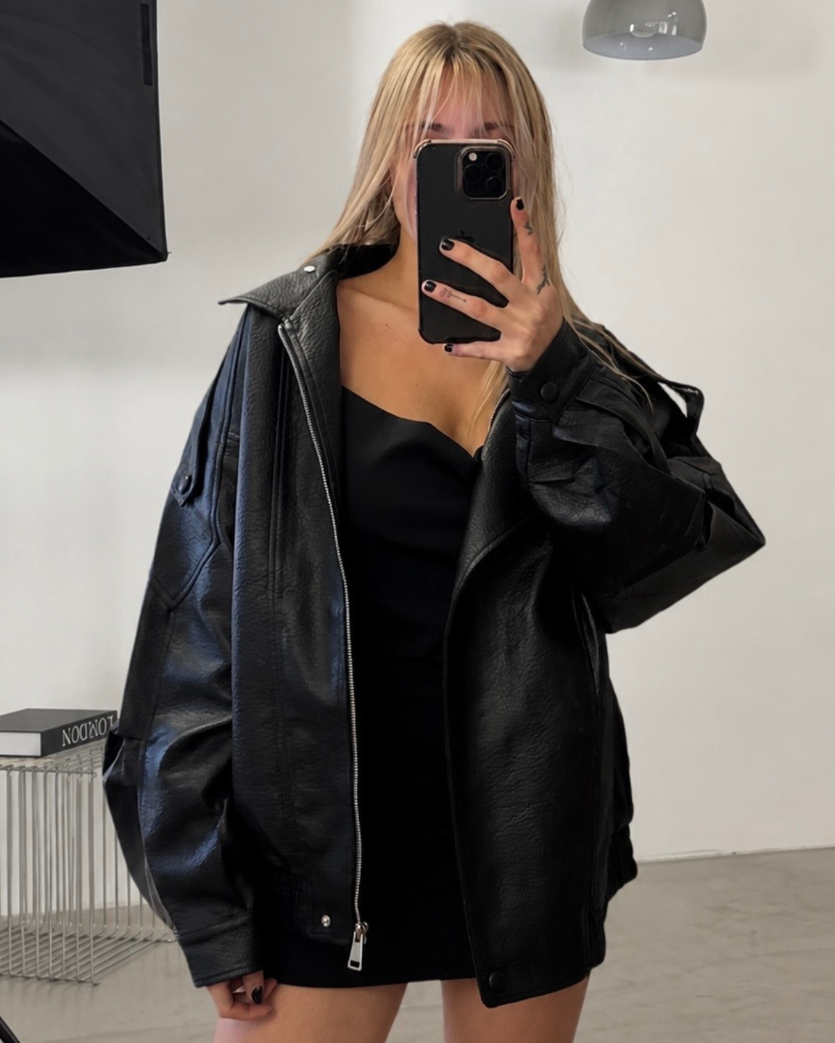 Campera Bakea | Negro
