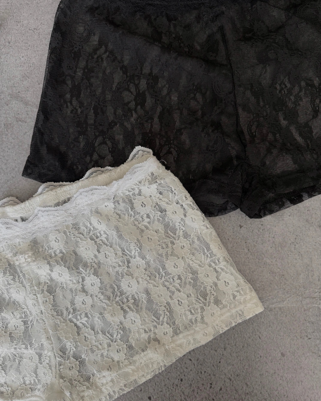 Short Selene | Encaje Blanco 2