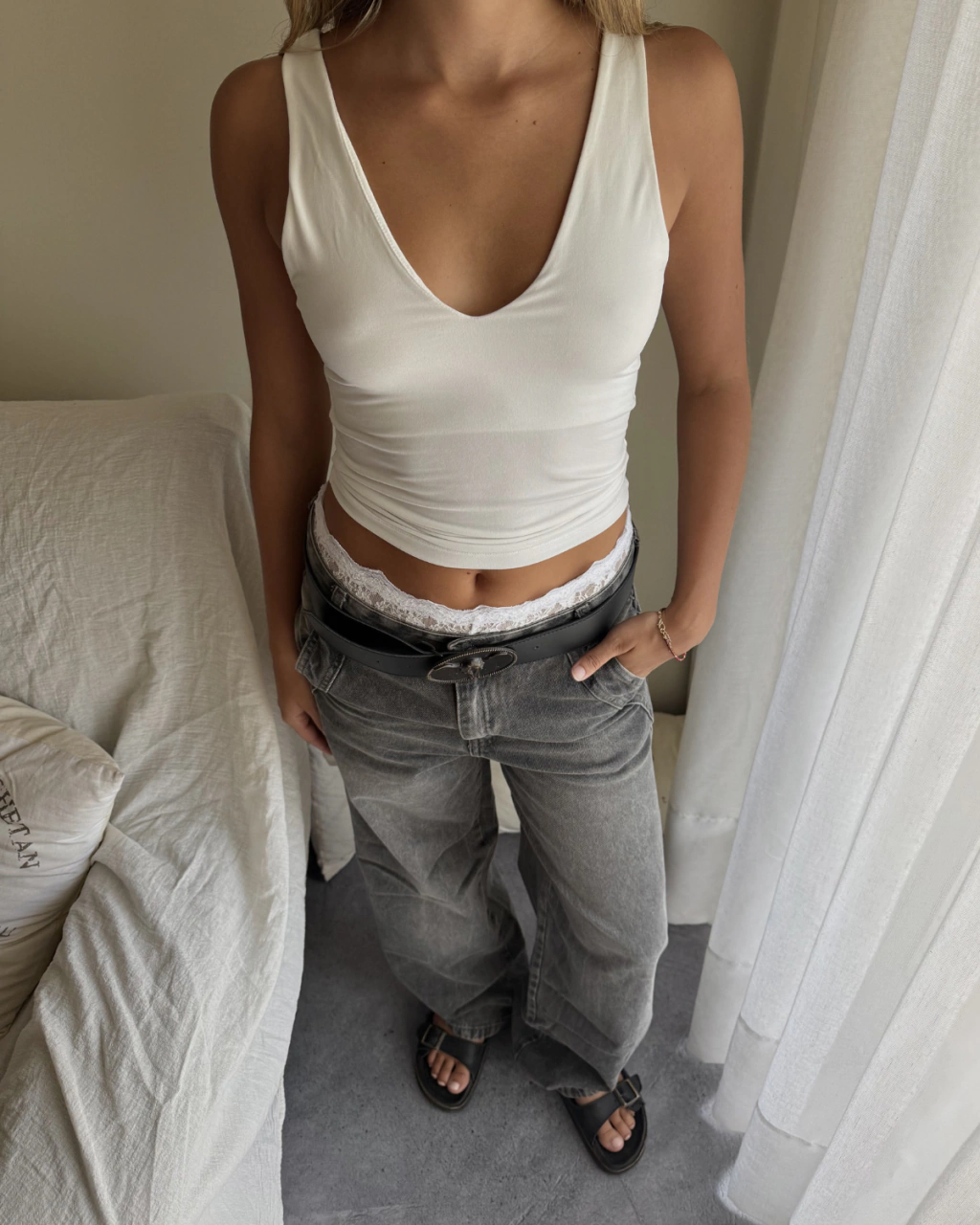 Musculosa Michigan | Blanca 3