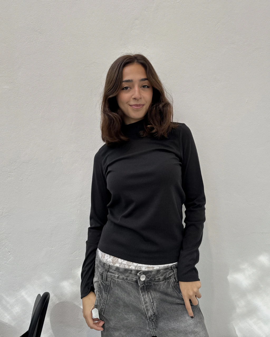 Polera Amalfi | Negro 3