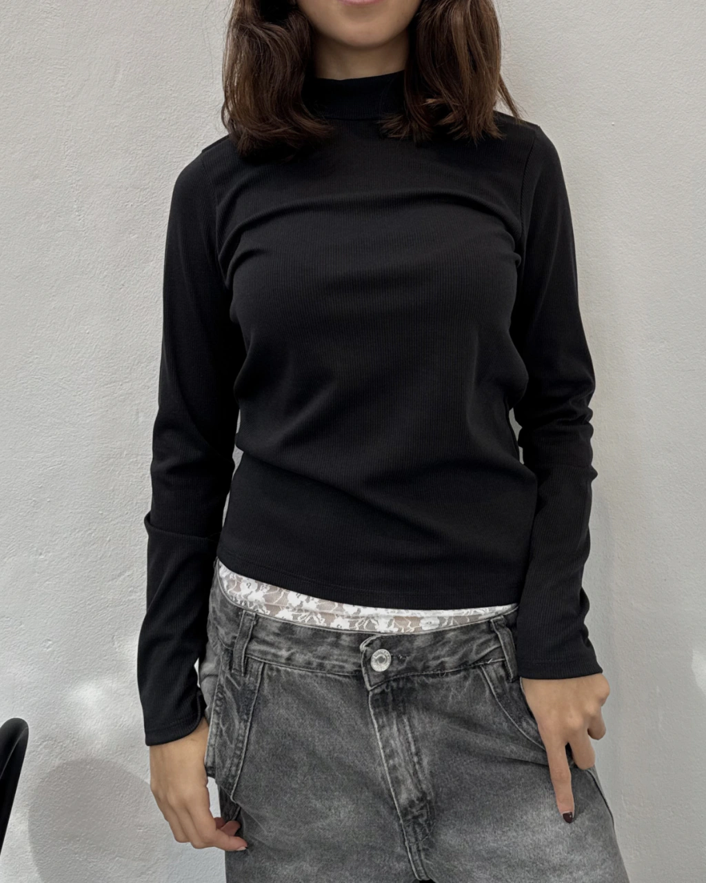 Polera Amalfi | Negro 2