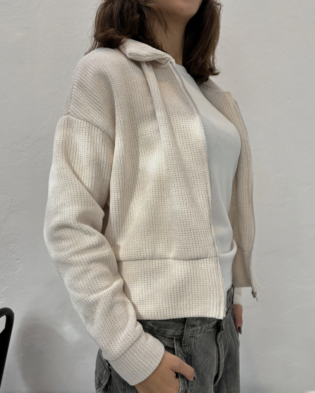 Campera Revel | Crema 4