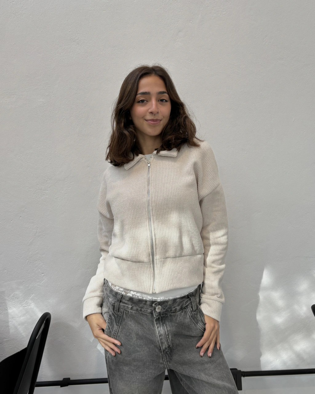 Campera Revel | Crema 2