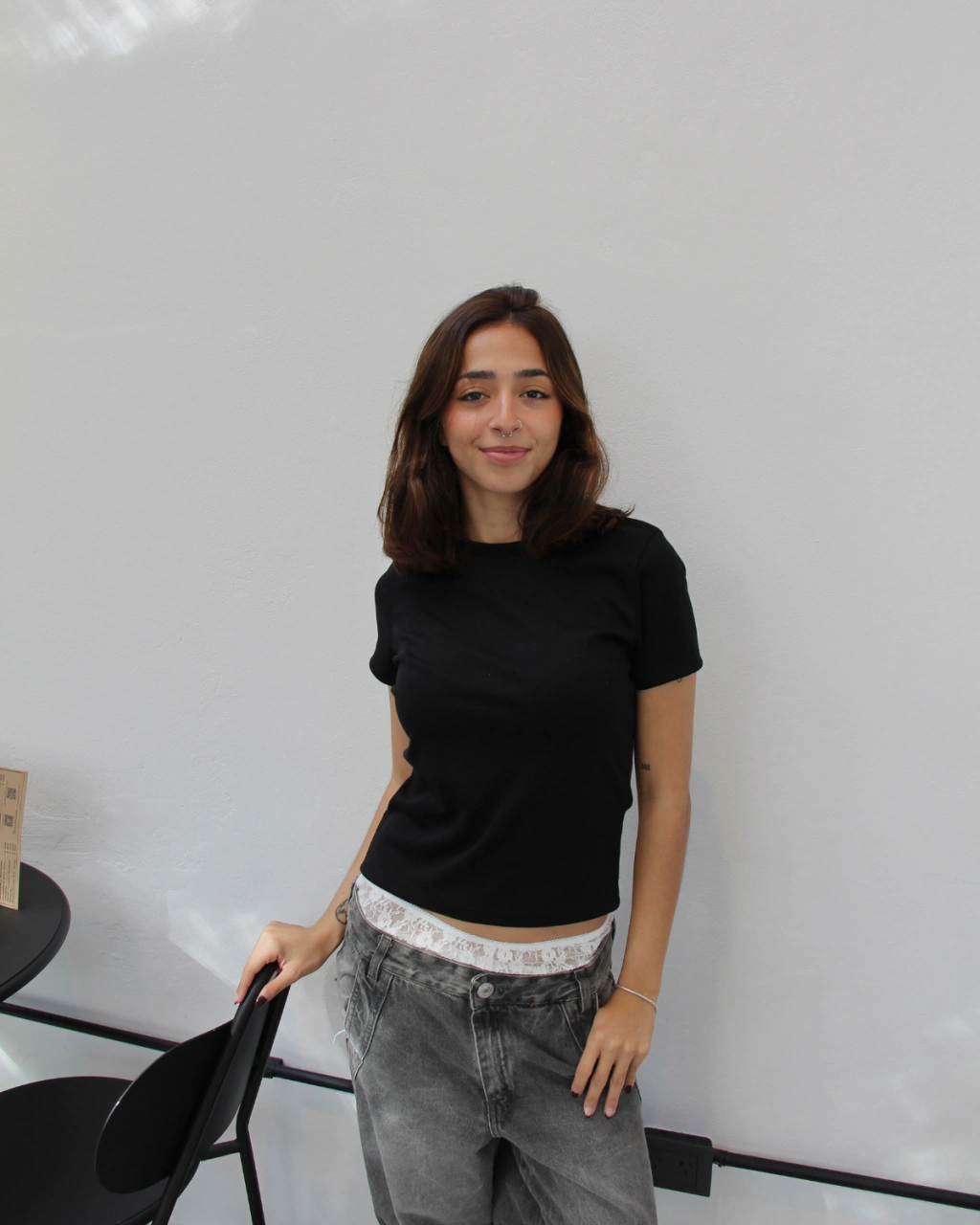 Remera Milan | Negro 2