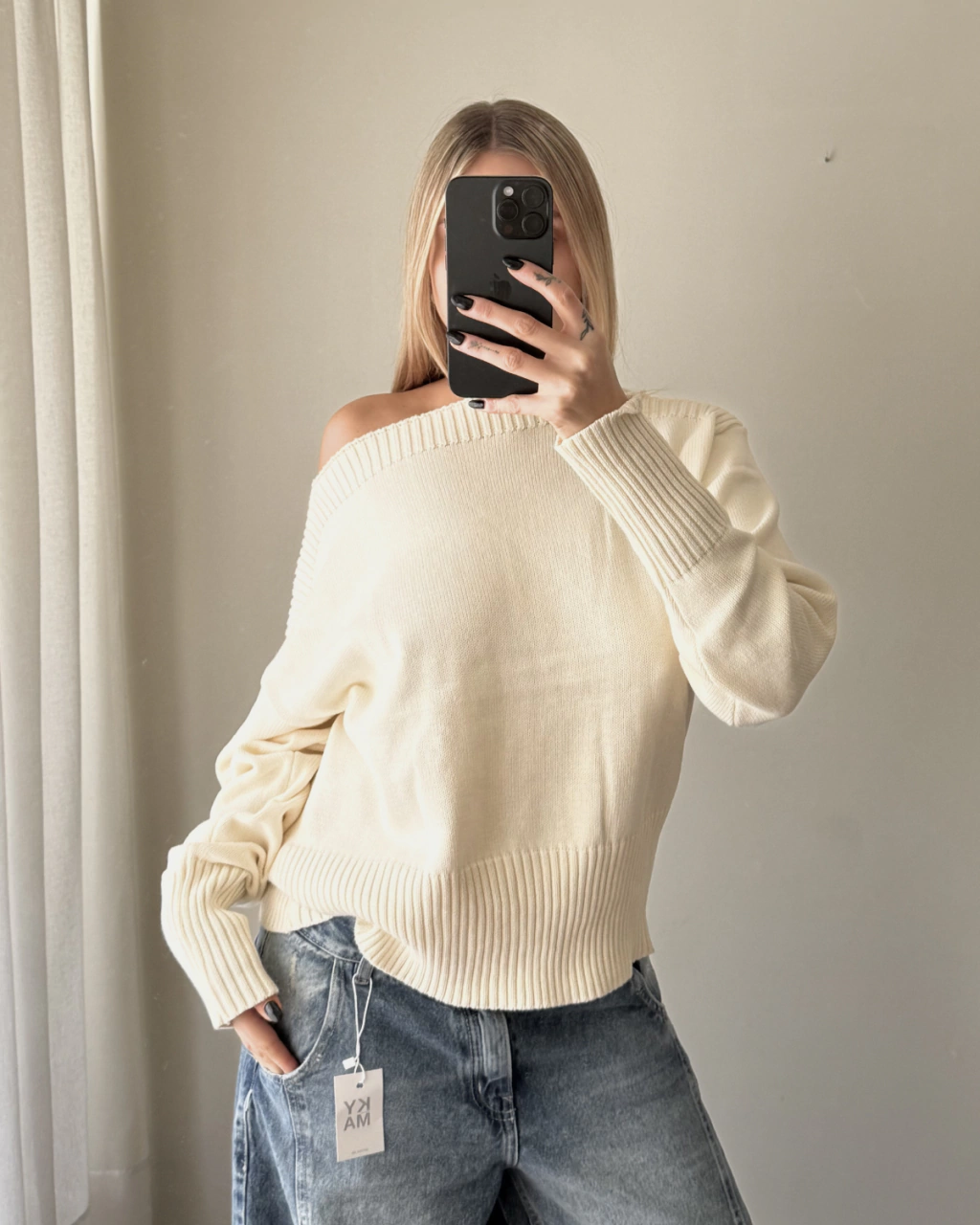 Sweater Venka | Crema 7