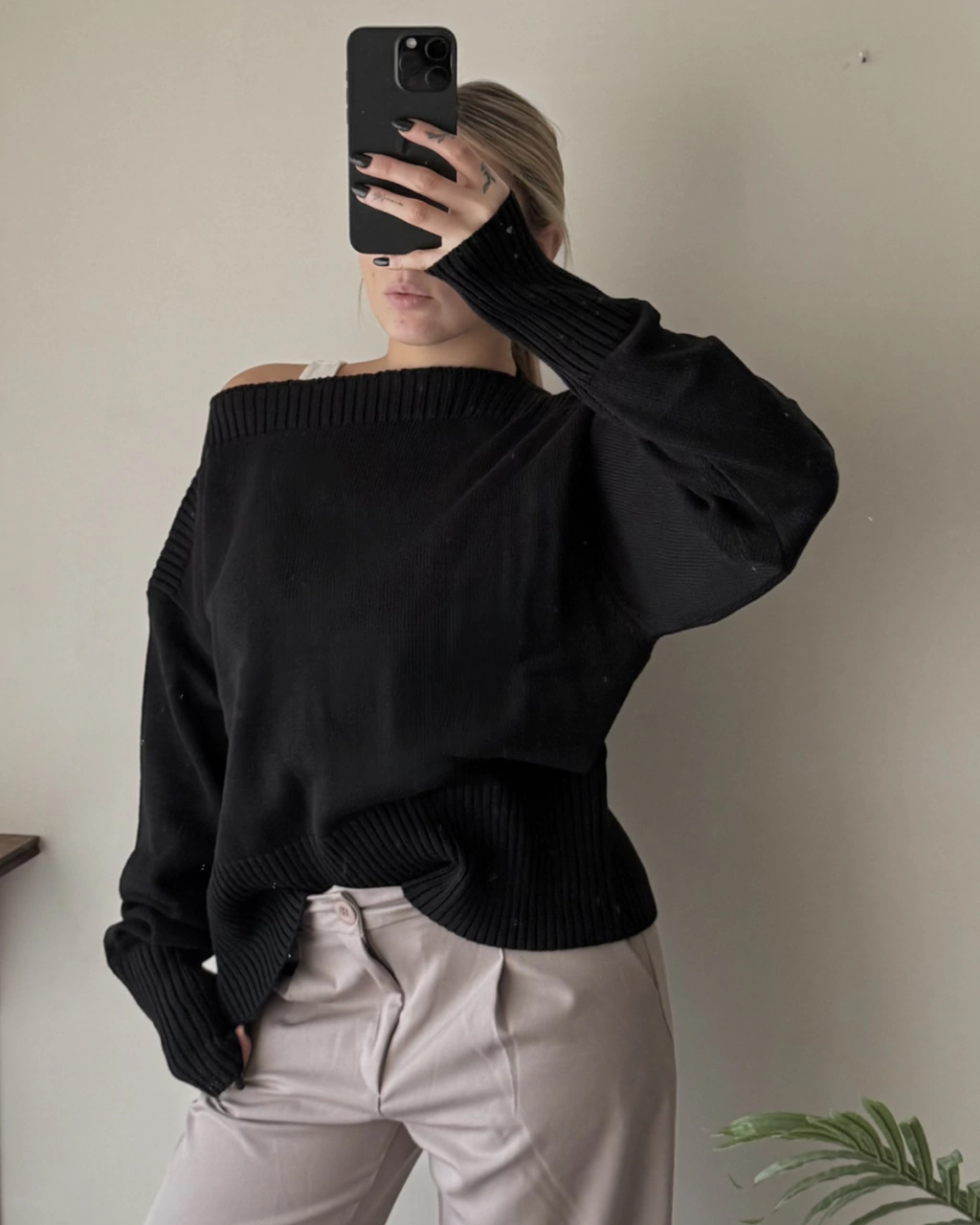 Sweater Venka | Negro 2