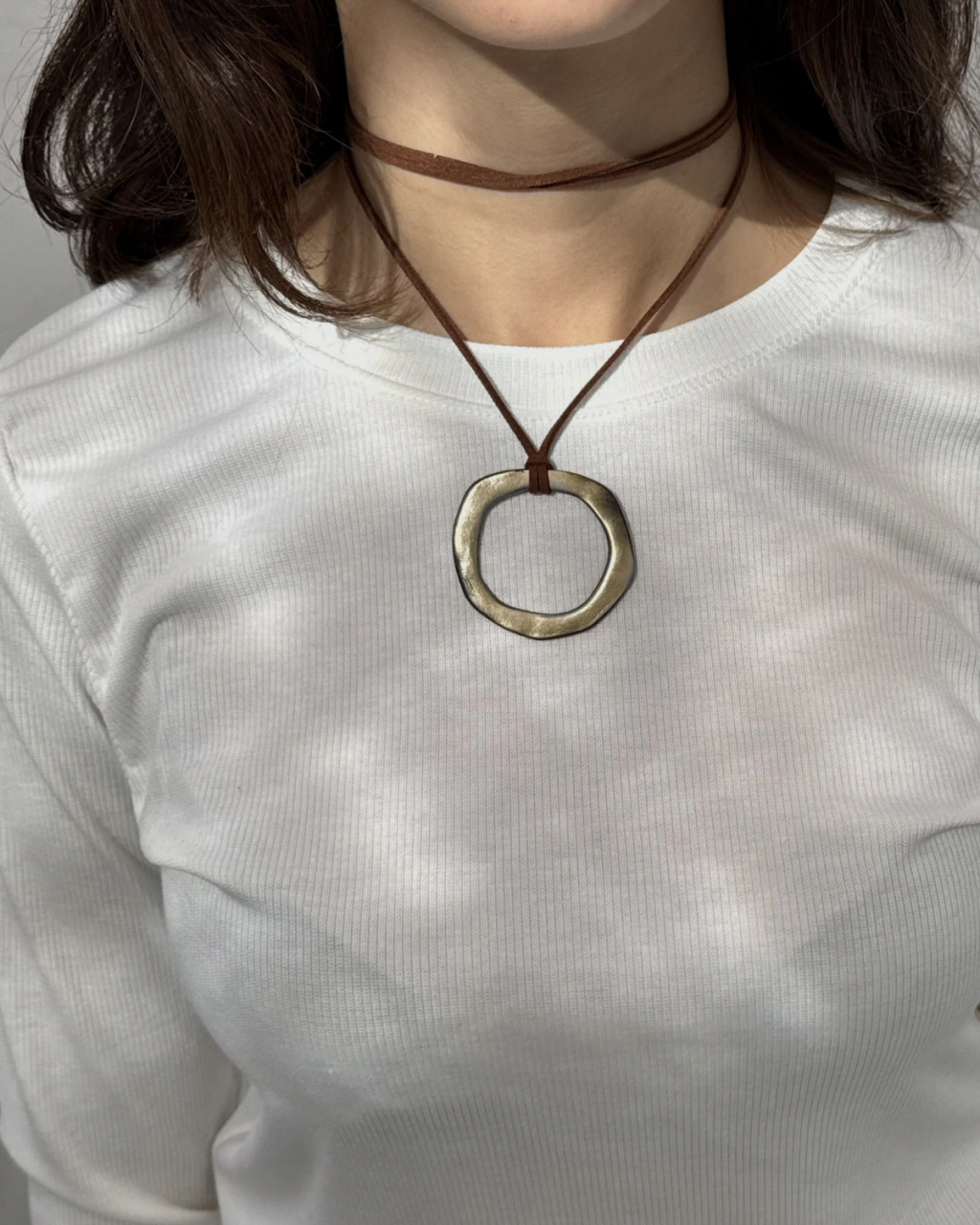 Collar Agna | Marron 4